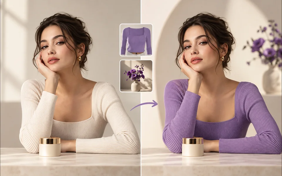 AI Image Editor effect preview