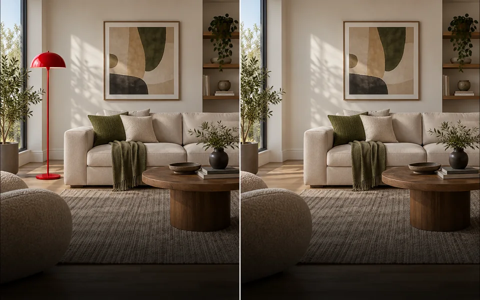Object Remover effect preview