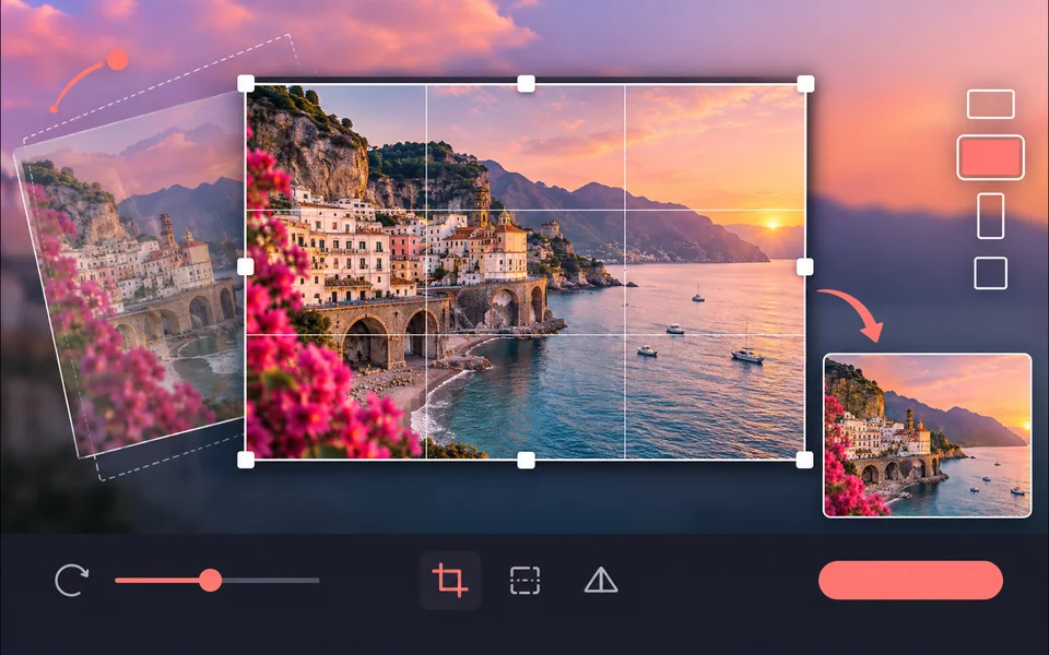 Online Image Editor effect preview