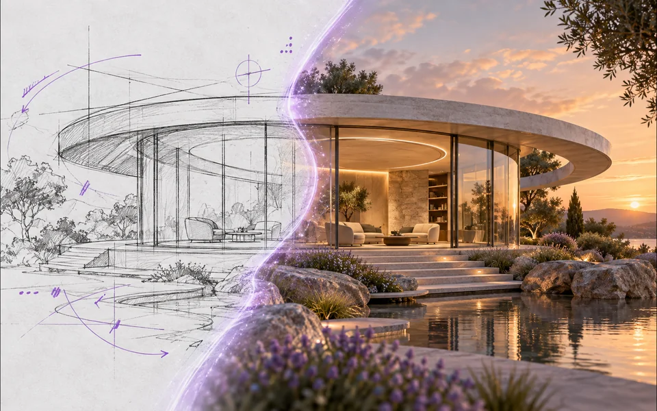 Sketch to Image effect preview